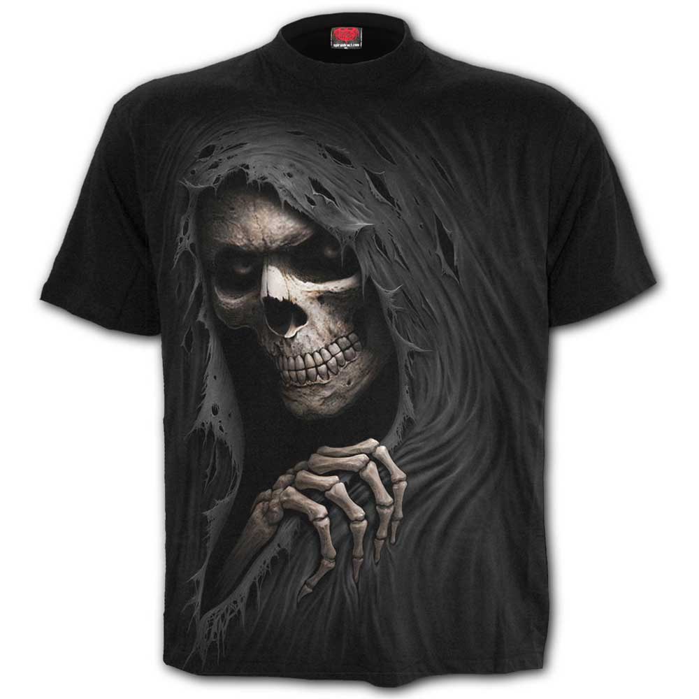 Spiral - GRIM RIPPER Mens T-shirt - Black